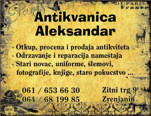 ANTIKVARNICA ALEKSANDAR