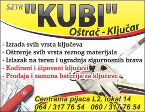 KUBI ključar