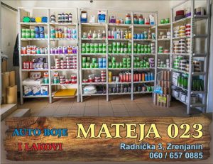 MATEJA 023 auto boje