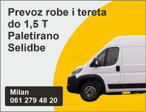 IKON 0230 prevoz robe