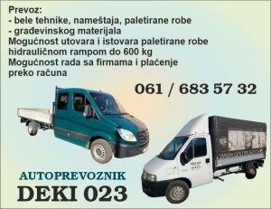 DEKI 023 autoprevoznik